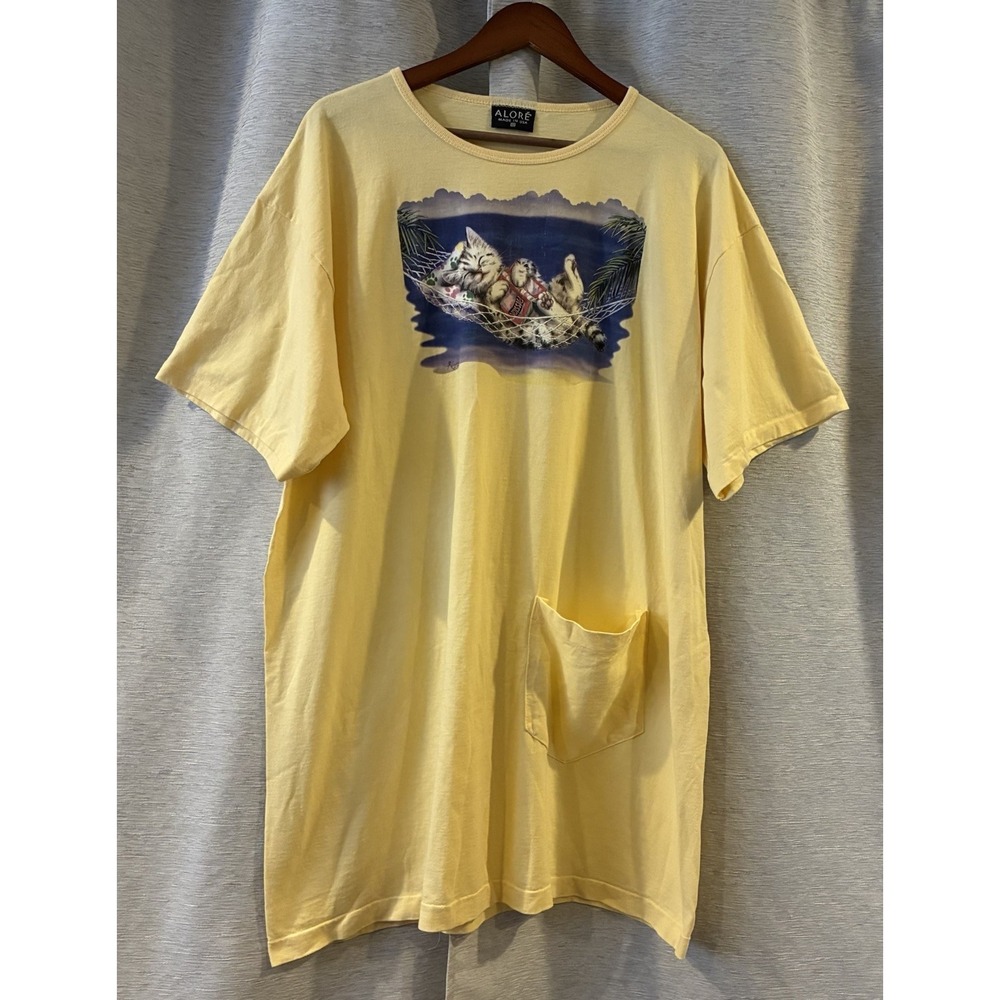 Vintage Official Cat Lover Moomoo Top‎ 90s Retro One Size